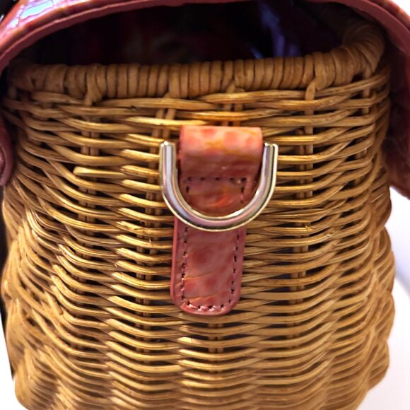 Brahmin Maisie Coral Snapdragon Hanalei - Picture 3 of 7